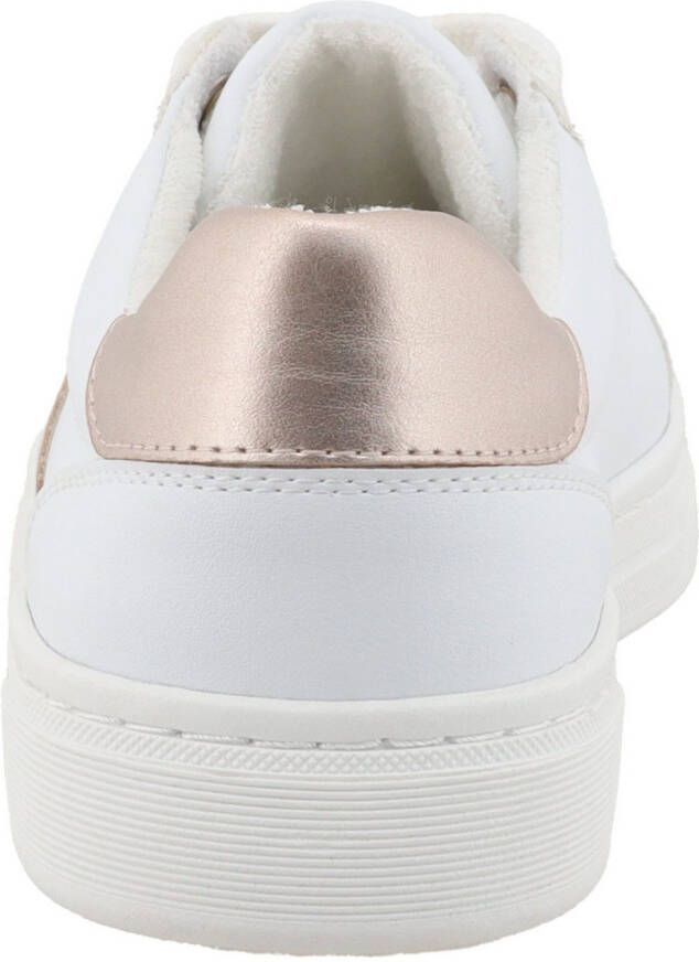 Tom Tailor Sneakers vrijetijdsschoen lage schoen veterschoen contrastafwerking aan de hak