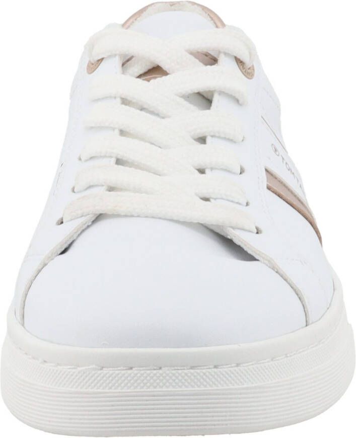 Tom Tailor Sneakers vrijetijdsschoen lage schoen veterschoen contrastafwerking aan de hak
