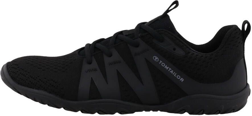 Tom Tailor Sneakers vrijetijdsschoen lage schoen veterschoen met logo-opdruk