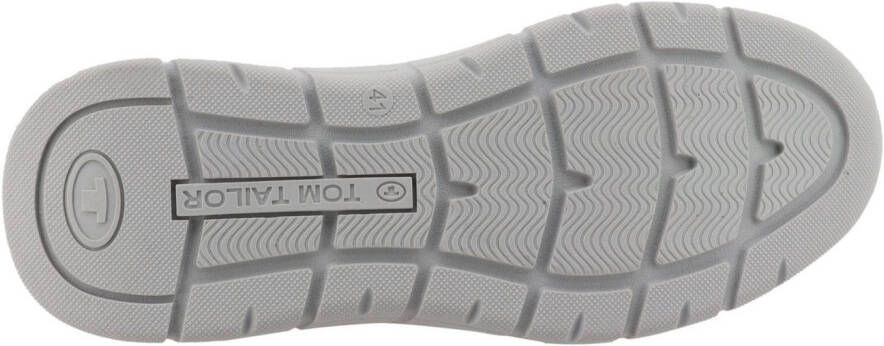 Tom Tailor Sneakers vrijetijdsschoen lage schoen veterschoen met logo-opdruk