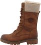 Tom Tailor Winterlaarzen hakken winterlaarzen veterschoenen in modieuze used-look - Thumbnail 4