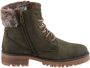 Tom Tailor Winterlaarzen blokhak veterschoenen winterlaarsjes modieuze decoratieve gesp - Thumbnail 6