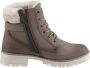 Tom Tailor Winterlaarzen blokhak veterschoenen winterlaarsjes modieuze decoratieve gesp - Thumbnail 3