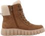 Tom Tailor Winterlaarzen sleehak plateau winterenkellaarsjes veterschoenen rits - Thumbnail 2