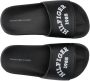 Tommy Hilfiger badslippers zwart Rubber Logo 28 - Thumbnail 5