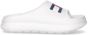 Tommy Hilfiger Platte PVC Logo Muilezel Schoenen White Dames - Thumbnail 15
