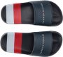 Tommy Hilfiger badslippers donkerblauw Rubber Logo 31 - Thumbnail 5