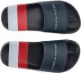 Tommy Hilfiger Badslippers Strepen zomerschoen badslippers poolslides in " kleurstelling - Thumbnail 10