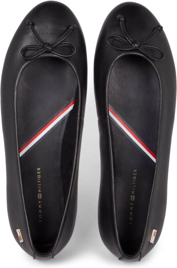 Tommy Hilfiger Ballerina's ESSENTIAL CHIC BALLERINA flats businessschoen instapschoen in smalle vorm
