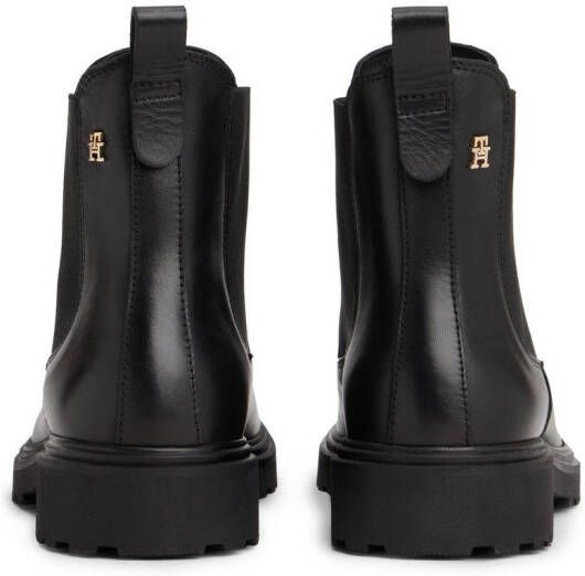 Tommy Hilfiger Chelsea-boots TH LEATHER CLEATED CHELSEA