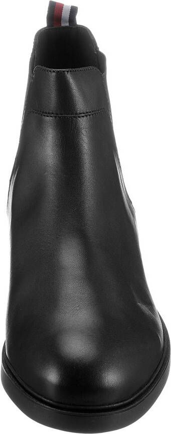 Tommy Hilfiger Chelsea-boots ELEVATED ROUNDED LTH CHELSEA met stretchinzet