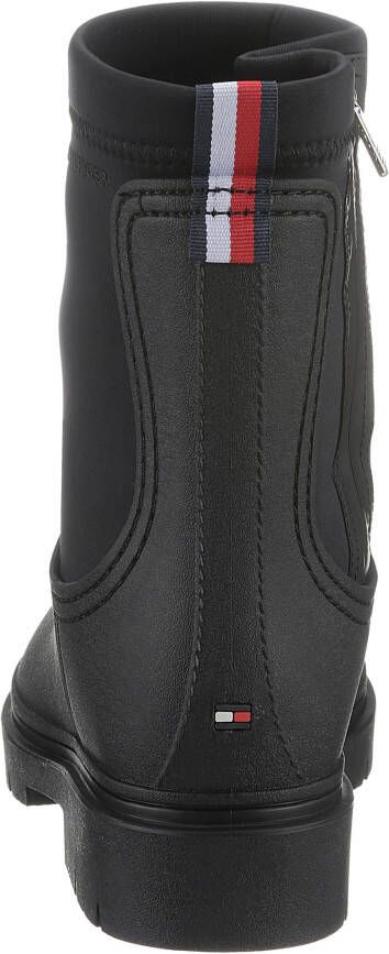 Tommy Hilfiger Chelsea-boots RAIN BOOT ANKLE met stretchinzet