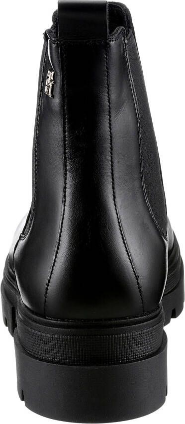 Tommy Hilfiger Chelsea-boots MONOCHROMATIC CHELSEA BOOT met functionele aantreklus