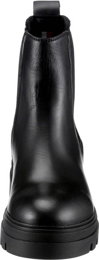 Tommy Hilfiger Chelsea-boots MONOCHROMATIC CHELSEA BOOT met functionele aantreklus