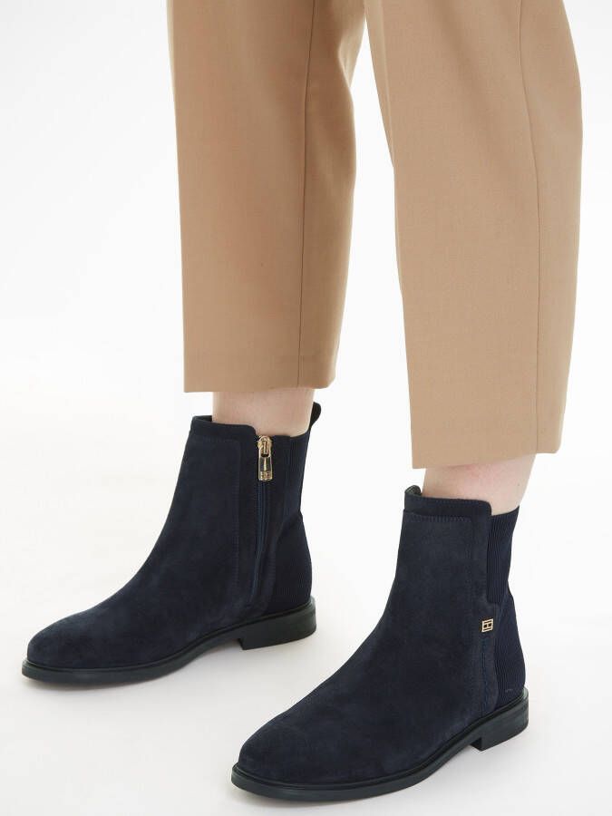 Tommy Hilfiger Chelsea-boots TOMMY ESSENTIALS BOOT met praktische rits aan de binnenkant