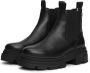 Tommy Hilfiger Chelsea-boots COMBAT LEATHER LOW CHELSEA hakken enkellaars chunky boots met twee aantrek-lussen - Thumbnail 11
