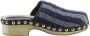 Tommy Hilfiger Clogs TH DENIM CONTRAST CLOG in een trendy retro-look - Thumbnail 9