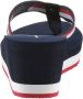 Tommy Hilfiger Dianets CORPORATE WEDGE BEACH SANDAL - Thumbnail 20