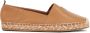 Tommy Hilfiger Espadrilles TH LEATHER FLAT ESPADRILLE Zomerschuh strand schoen loafer slipper met TH-logo - Thumbnail 3