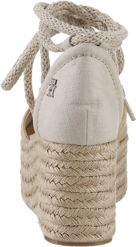 Tommy Hilfiger Espadrilles CLOSED TOE LINEN FLATFORM