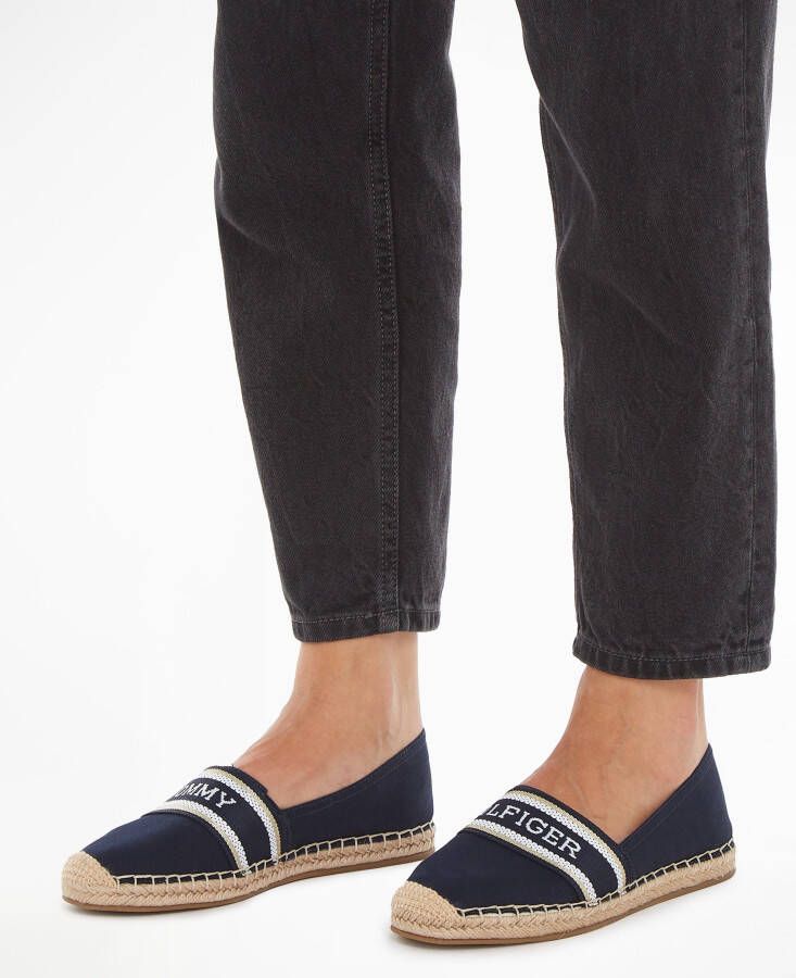 Tommy Hilfiger Espadrilles MONO WEBBING FLAT ESPADRILLE