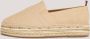 TOMMY HILFIGER Espadrilles Dames Th Embroidered Flatform Maat: 40 Materiaal: Linnen Kleur: Camel - Thumbnail 13