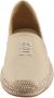 Tommy Hilfiger Beige Platte Espadrilles Oogst Tarwe Beige Dames - Thumbnail 10