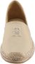 Tommy Hilfiger Beige Platte Espadrilles Oogst Tarwe Beige Dames - Thumbnail 9