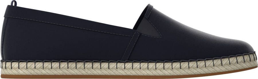 Tommy Hilfiger Espadrilles BASIC TOMMY FLAT ESPADRILLE Zomerschoen slides loafer met geborduurd logo-vlag