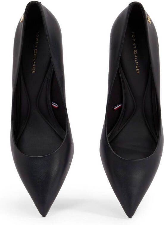 Tommy Hilfiger Highheel-pumps ESSENTIAL POINTED PUMP stilettohak avondschoenen partyschoenen in smalle vorm