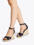 Tommy Hilfiger Highheel sandaaltjes FLAG HIGH WEDGE ESPAD CRISSCROSS bandjessandaal zomerschoen sleehaksandalette verstelbare gesp - Thumbnail 3