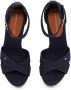 Tommy Hilfiger Highheel sandaaltjes FLAG HIGH WEDGE ESPAD CRISSCROSS bandjessandaal zomerschoen sleehaksandalette verstelbare gesp - Thumbnail 6