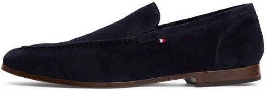 Tommy Hilfiger Instappers HILFIGER FLEXIBLE SUEDE LOAFER