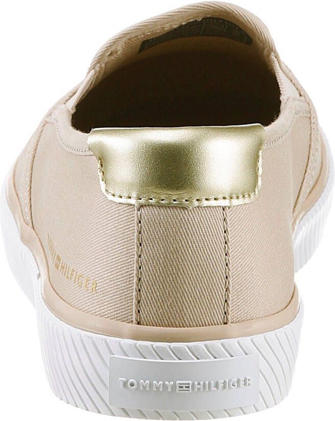 Tommy Hilfiger Instappers ESSENTIAL SLIP-ON SNEAKER met stretchinzetten