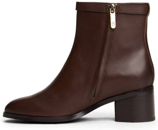 Tommy Hilfiger Laarsjes TH BUCKLE RIDING MID HEEL BOOTIE