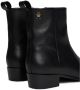 Tommy Hilfiger Laarsjes LOW COWBOY FLAT LEATHER basic blokhak zakelijke schoen in smalle vorm - Thumbnail 8