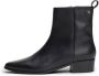 Tommy Hilfiger Laarsjes LOW COWBOY FLAT LEATHER basic blokhak zakelijke schoen in smalle vorm - Thumbnail 11
