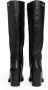 Tommy Hilfiger Laarzen STACKED HEEL LEATHER LONG BOOT blokhak lange laarzen met goudkleurig logo-sierelement - Thumbnail 5