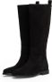 Tommy Hilfiger Laarzen FLAG SUEDE LONG BOOT ZIP blokhak lange laarzen businesslaarzen met klein logo - Thumbnail 5