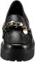 Tommy Hilfiger Pennyloafers in leer met labeldetail model 'CHAIN CHUNKY' - Thumbnail 9