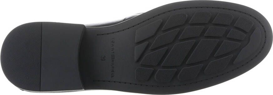 Tommy Hilfiger Loafers FLAG LEATHER CLASSIC LOAFER businessmode slipper lage schoen instapschoen met kleine logovlag