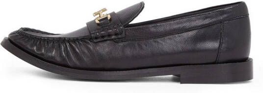 Tommy Hilfiger Loafers SOFT LEATHER HORSEBIT LOAFER blokhak businessschoen slipper met th-sieraad