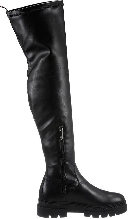 Tommy Hilfiger Overknee-laarzen MONOCHROMATIC OVER THE KNEE BOOT