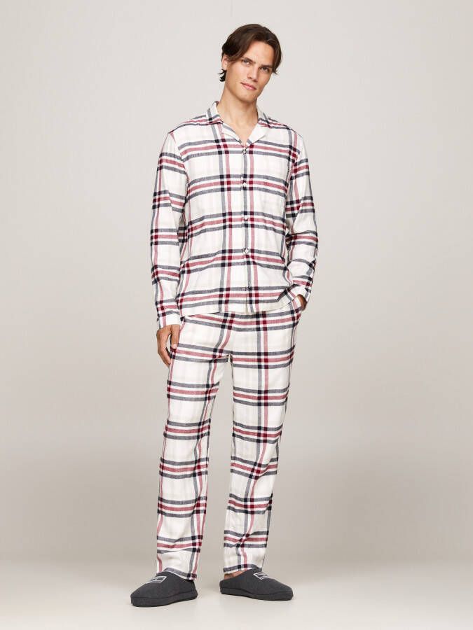 Tommy Hilfiger Pantoffels FLAG WARM FELT HOUSE SHOE casual mode slippers pantoffel instapschoen met th-borduursel