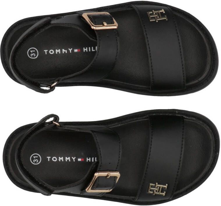 Tommy Hilfiger Plateausandalen sandaal met modieus plateau