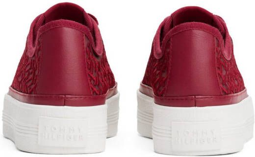 Tommy Hilfiger Plateausneakers VULC EMBROIDERED SNEAKER