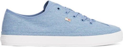Tommy Hilfiger Plateausneakers WASHED CANVAS VULC SNEAKER