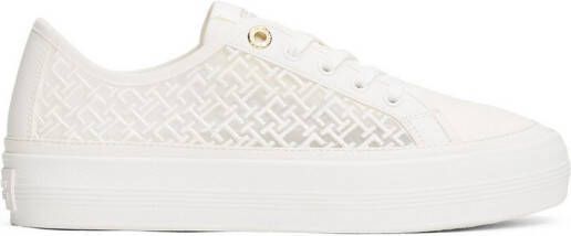 Tommy Hilfiger Plateausneakers VULC EMBROIDERED SNEAKER