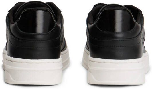 Tommy Hilfiger Plateausneakers TH SPORTY CUPSOLE LEATHER vrijetijdsschoen lage schoen veterschoen met zijlogo