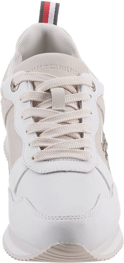 Tommy Hilfiger Plateausneakers TH ESSENTIAL RUNNER met th-logo